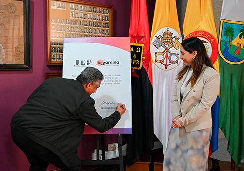 Zegel firma de convenio con la UBP