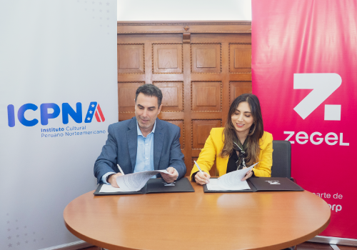 Zegel firmó convenio con ICPNA