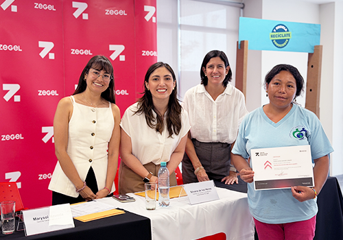 equipo de Capacitación de Zegel y Recicla Consciente 