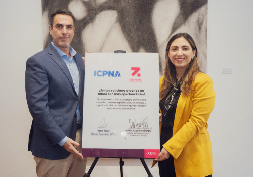 Zegel firmó convenio con ICPNA